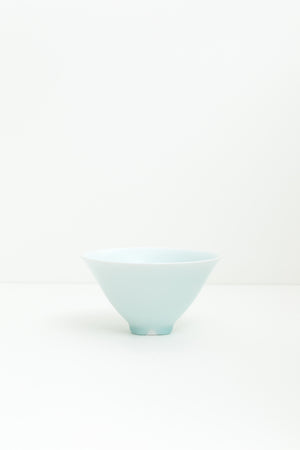 Pale Celadon Flared Bowl with fingermarks