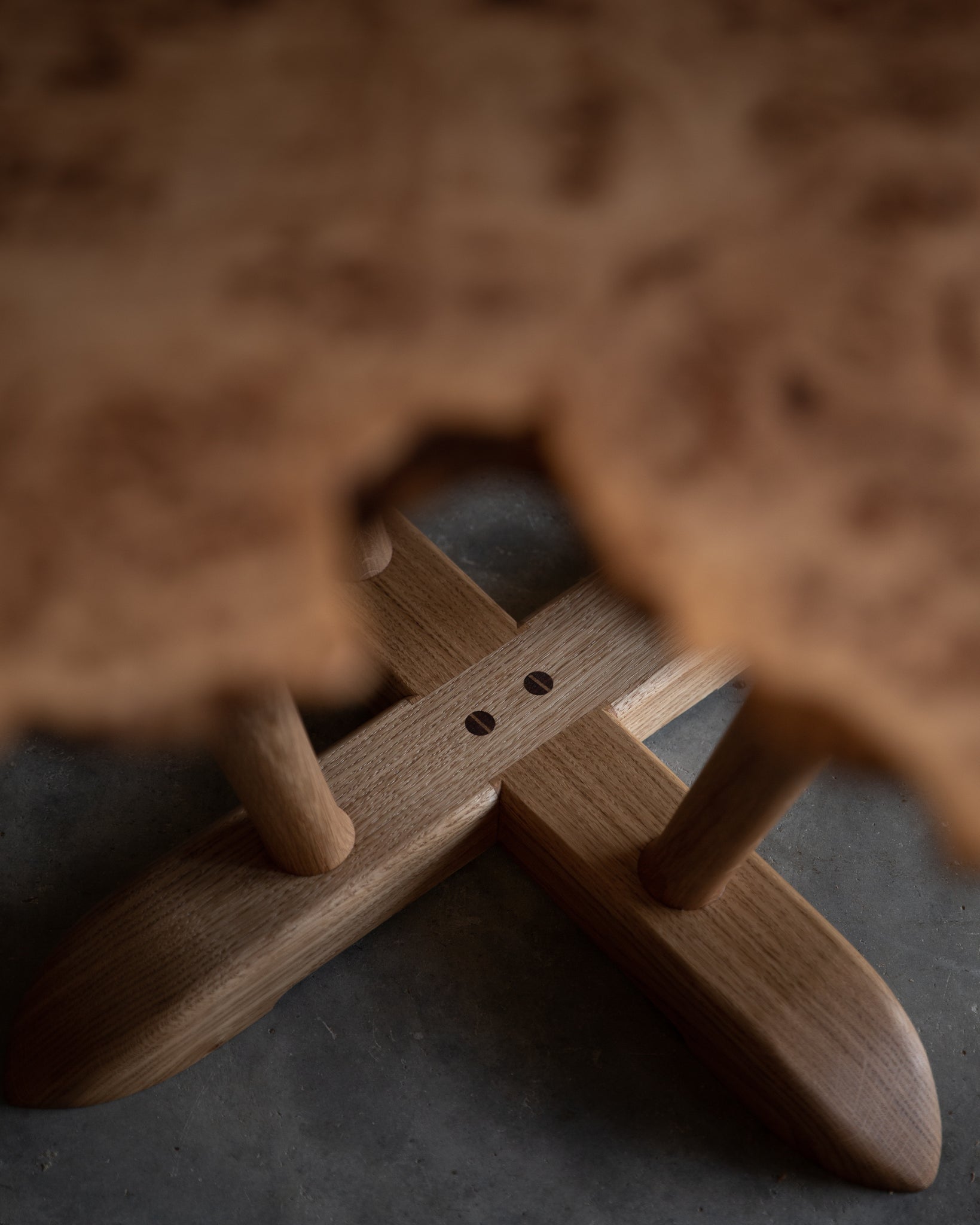 English Burr Dining Table