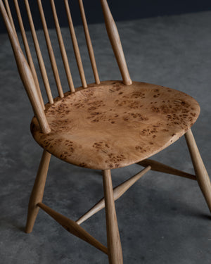 English Burr Side Chair