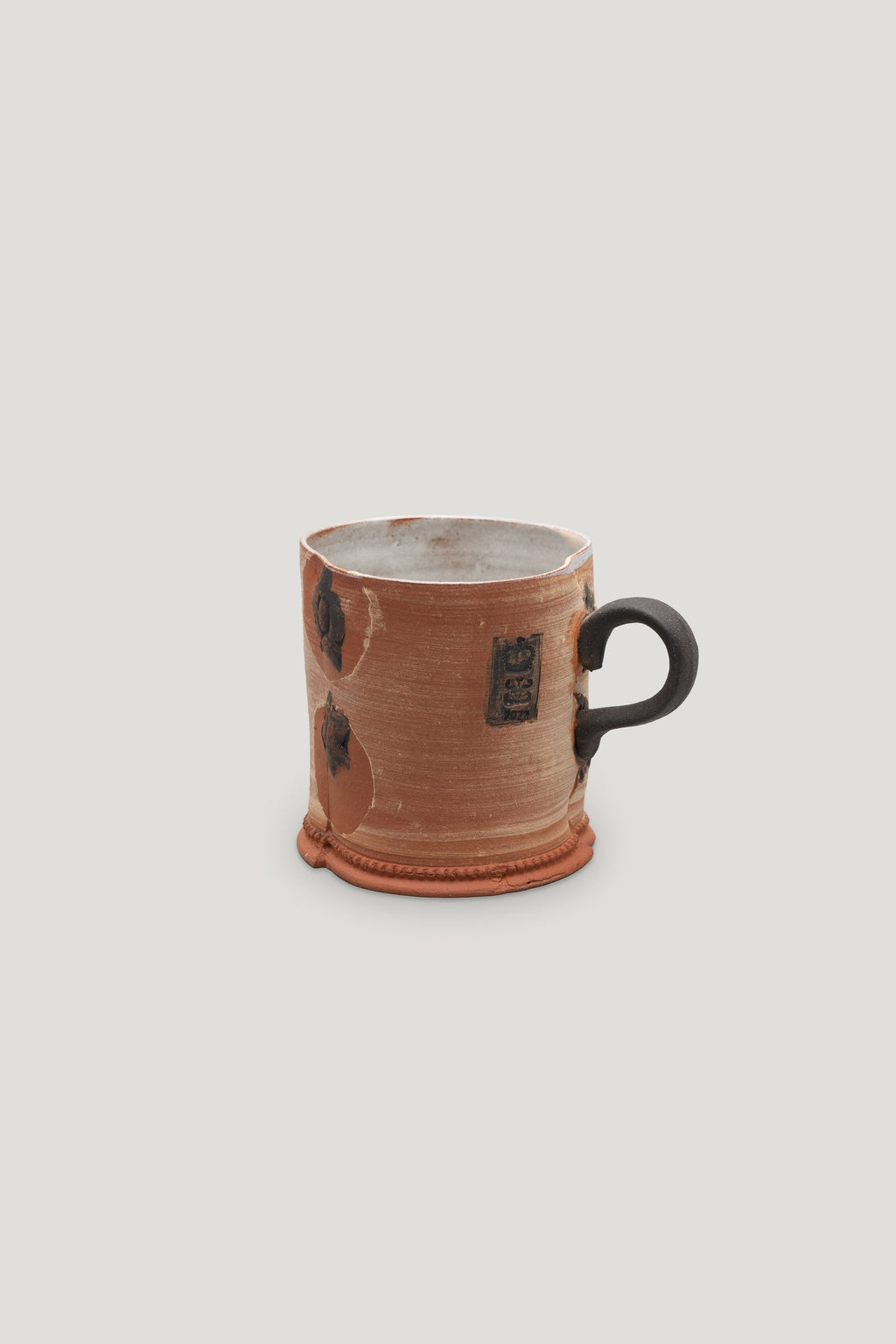 Red Earthenware Mug