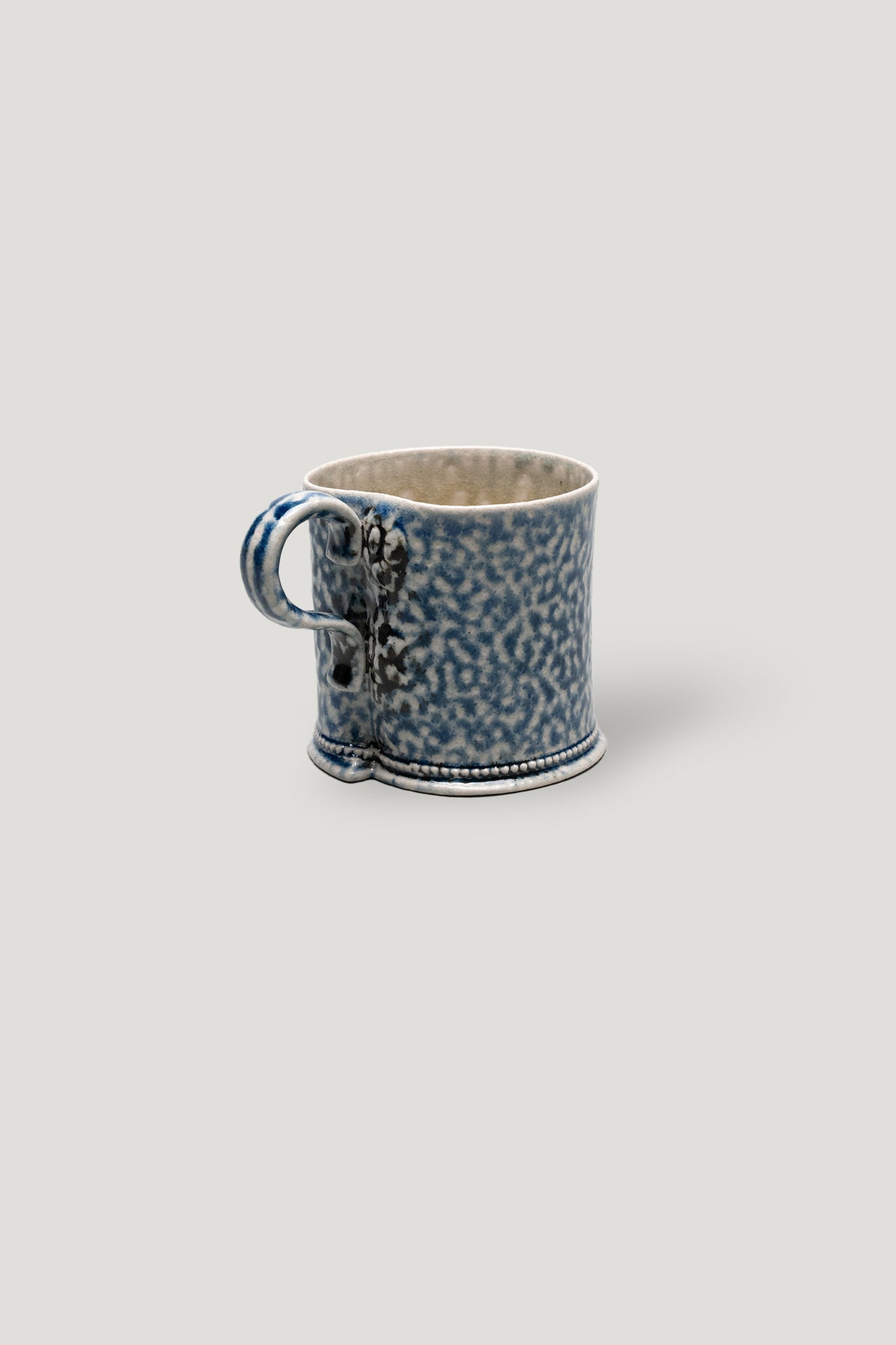 Blue Stoneware Mug