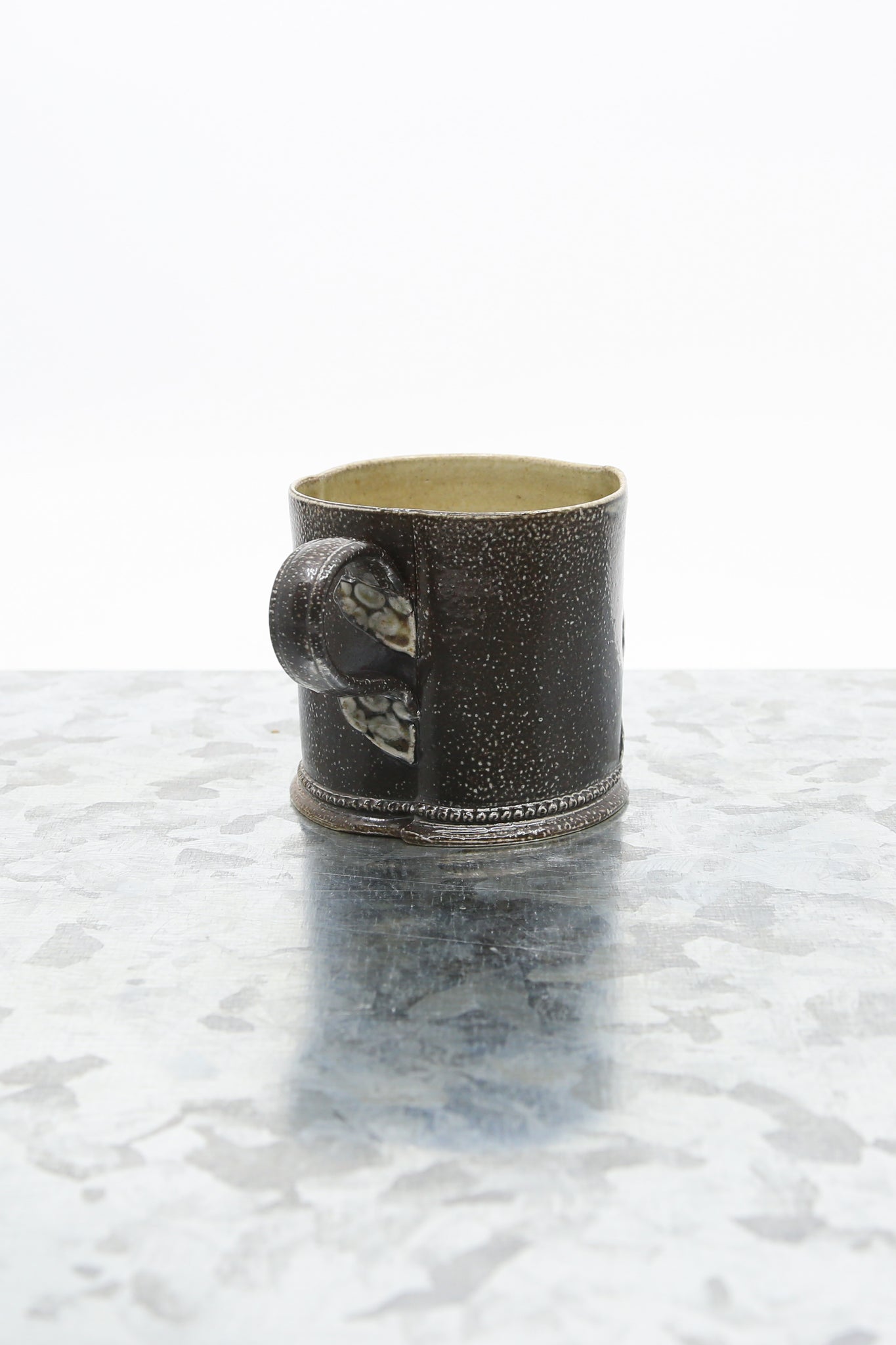 Brown Stoneware Mug