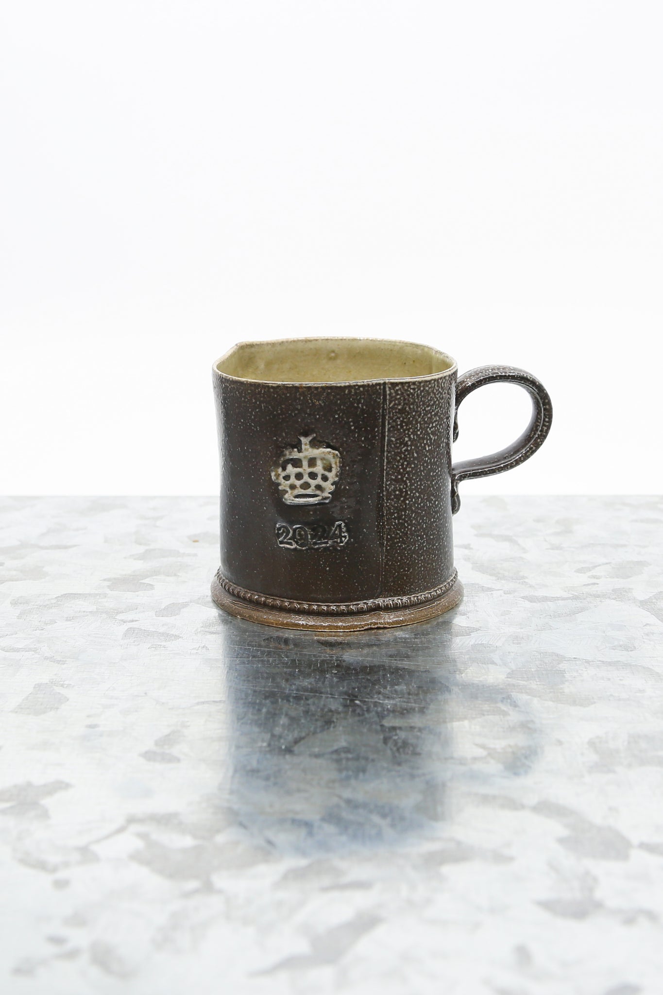 Brown Stoneware Mug