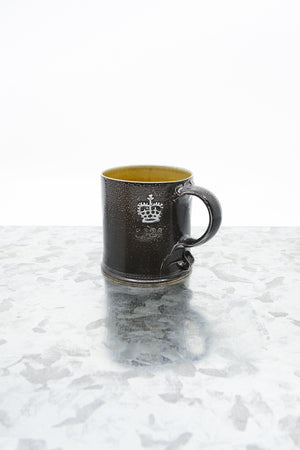 Black Stoneware Mug