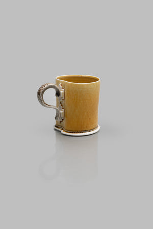 Yellow Porcelain Mug