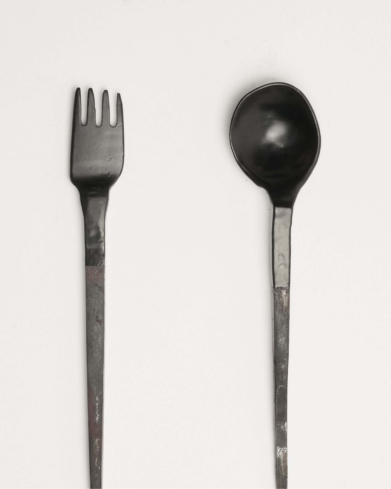 Fork & Spoon Set (Black) 1