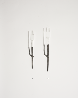 Chopsticks Fork (White)